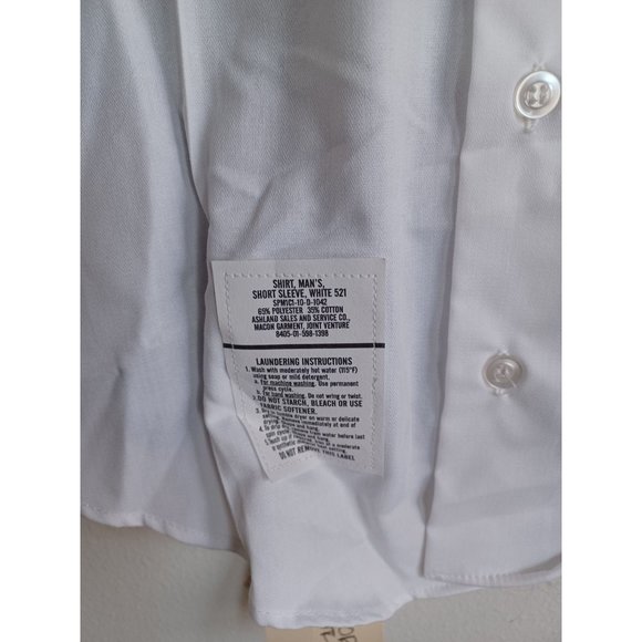 Unworn US Army Service Dress Blue Jacket 36RC Pants 30RC Shirt 15.5C w Patches - Picture 7 of 11